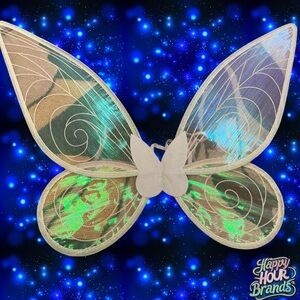 Fairy Butterfly Angel wings Costume Halloween Cosplay Adult or Girl WHITE
